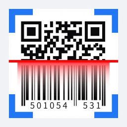 Symbol von QR-Code- und Barcode-Leser